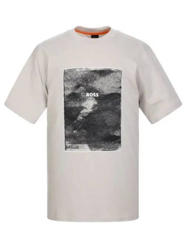 boss season print short sleeve t shirt - HUGO BOSS - BALAAN 1