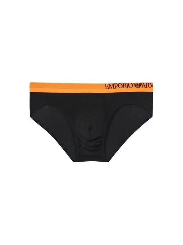 UNDERWEAR Men s Side Logo Band Poly Briefs Black 271051 - EMPORIO ARMANI - BALAAN 1