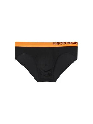 UNDERWEAR Men s Side Logo Band Poly Briefs Black 271051 - EMPORIO ARMANI - BALAAN 1