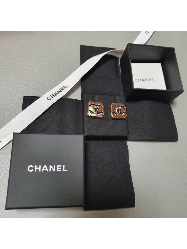 Square cc logo earrings AB7971 - CHANEL - BALAAN 2