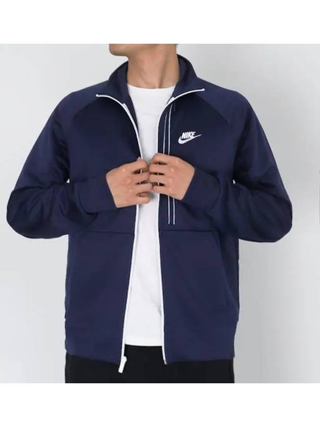 Men's Sportswear Tech Essential N98 Tribute Track Jacket Navy - NIKE - BALAAN 2