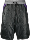 Grenoble Banding Midi Shorts Black - MONCLER - BALAAN 1