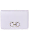 Ferragamo Gancini Women s Card Wallet 22 0371 NEW LAVAND 0774994 - SALVATORE FERRAGAMO - BALAAN 1