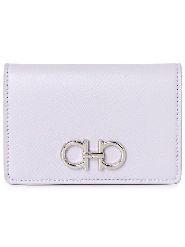 Ferragamo Gancini Women s Card Wallet 22 0371 NEW LAVAND 0774994 - SALVATORE FERRAGAMO - BALAAN 1