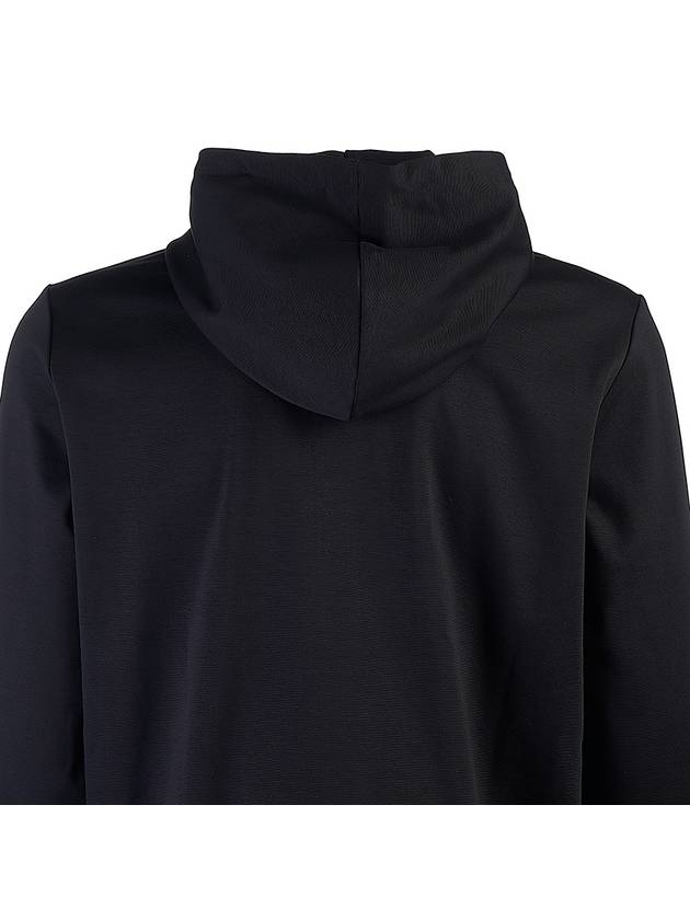 Men's Logo Zip-Up Hoodie Black - EMPORIO ARMANI - BALAAN 6