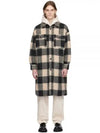 KOTAJOT CHECK COAT - ISABEL MARANT - BALAAN.