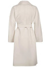 SELZ Belted Wool Coat Off White 2350110337 006 - MAX MARA - BALAAN 3