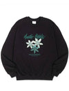 Sweet Flower Evergreen Sweatshirt Black - MONSTER REPUBLIC - BALAAN 1