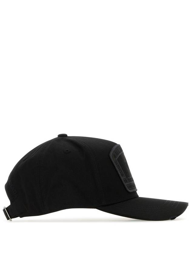 Canadian Flag Ball Cap Black - DSQUARED2 - BALAAN 3