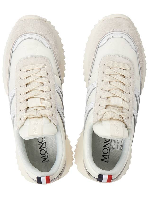 Pacey Low-Top Sneakers Milk White - MONCLER - BALAAN 3