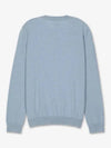 Logo Crew Knit Top Light Blue - A.P.C. - BALAAN 1