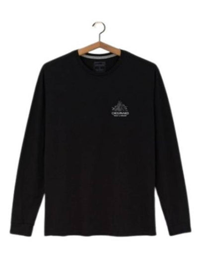 Men's Chouinard Crest Responsibili Long Sleeve T-Shirt Black - PATAGONIA - BALAAN 2