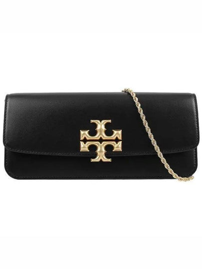 Eleanor Chain Shoulder Bag Black - TORY BURCH - BALAAN 2