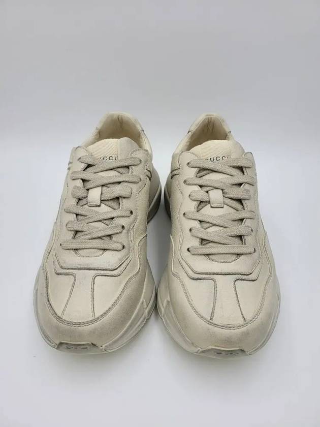 Women s Rhyton Dirty Sneakers 550046 - GUCCI - BALAAN 4