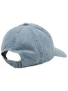 Club Unstructured Denim Ball Cap Blue - NIKE - BALAAN 4