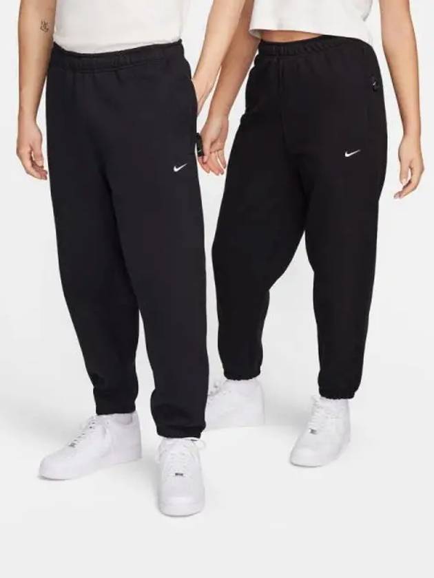 Men Solo Swoosh Fleece Pants 010 - NIKE - BALAAN 1