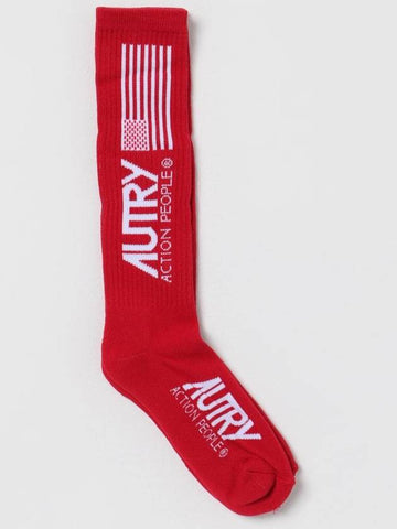 Autry socks in stretch cotton - AUTRY - BALAAN 1