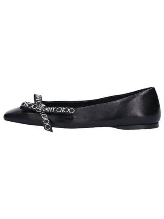 Beda Ballerina Flat Shoes Black - JIMMY CHOO - BALAAN 1
