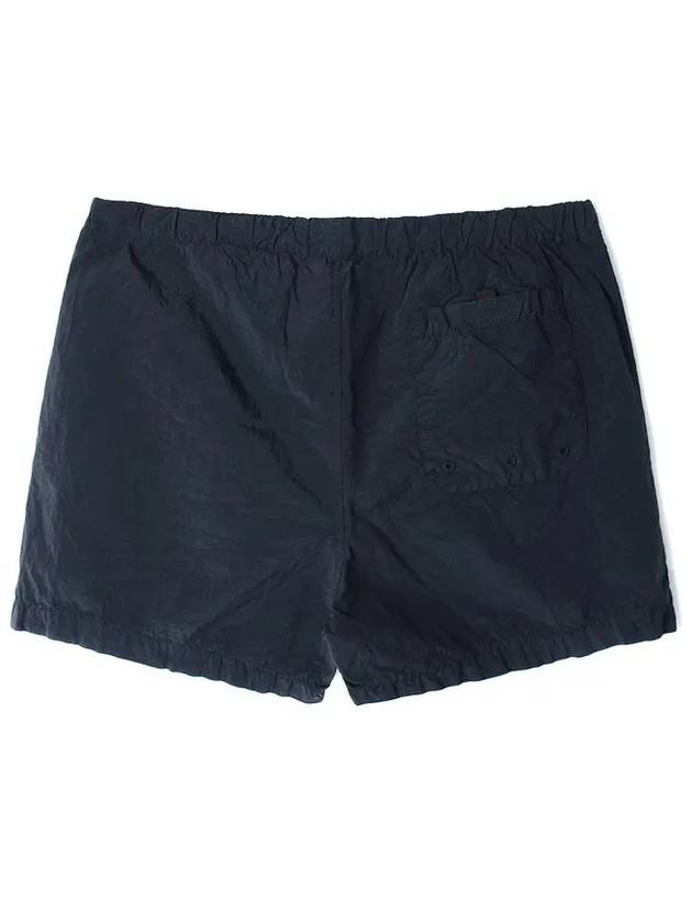 Patch Logo Nylon Swim Shorts Navy - STONE ISLAND - BALAAN 3