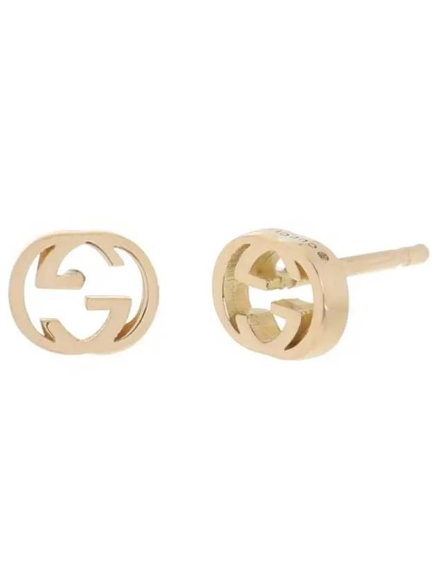 Interlocking G 18K Earrings YBD662111001 Gold - GUCCI - BALAAN 2