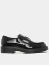 Patent Leather Loafers Black - PRADA - BALAAN 3