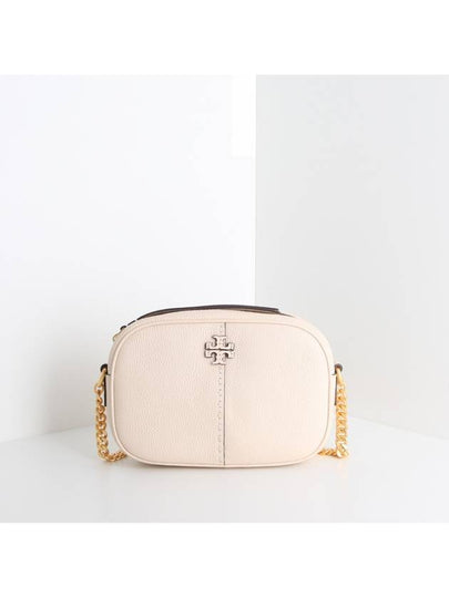 McGraw Logo Camera Shoulder Bag Beige - TORY BURCH - BALAAN 2