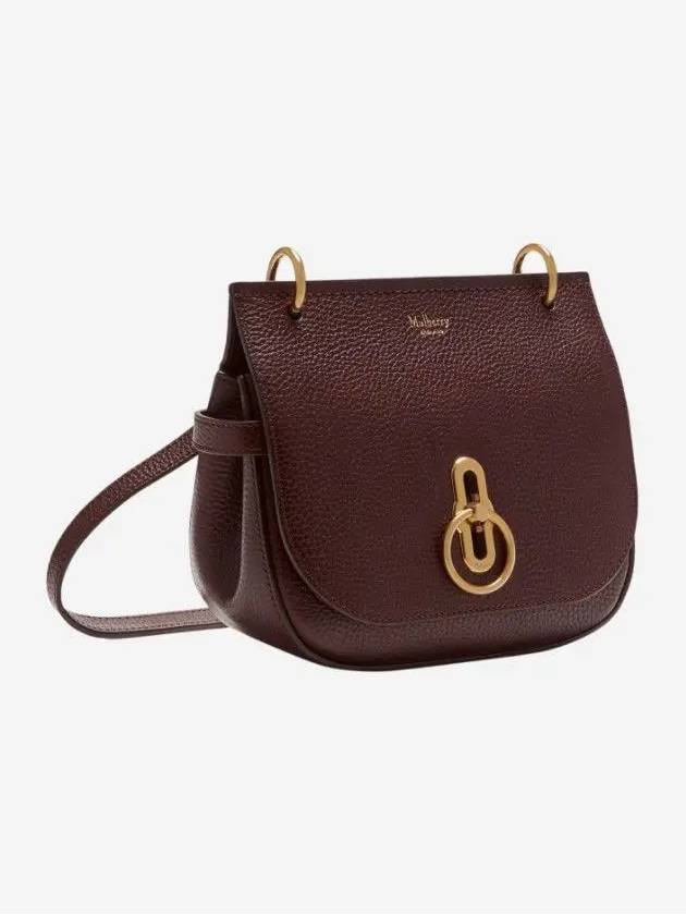 Amberley Classic Satchel Small Grain Shoulder Bag Oxblood - MULBERRY - BALAAN 3