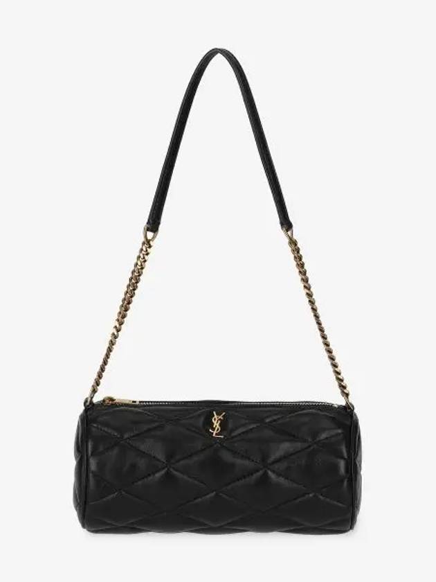 Tube Quilting Small Shoulder Bag Black - SAINT LAURENT - BALAAN 2