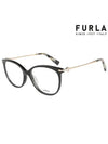 Glasses Frame VFU186S 0700 Round Women Glasses - FURLA - BALAAN 2