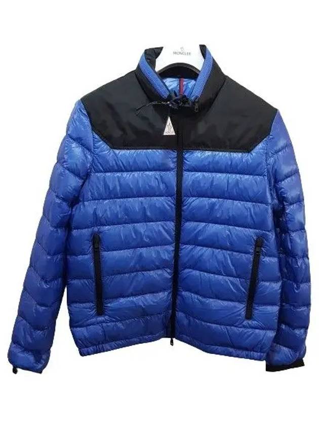 1A00022 M1591 719 SILVERE Padding Blue - MONCLER - BALAAN 1