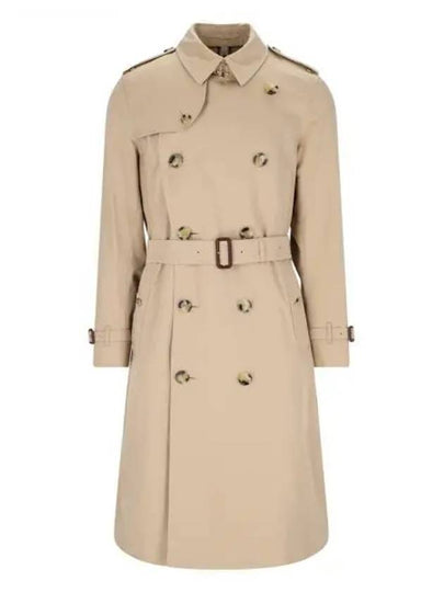 Long Kensington Heritage Trench Coat Honey - BURBERRY - BALAAN 2