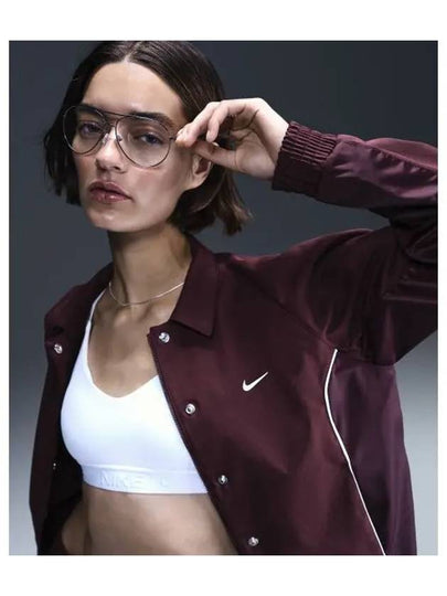 Sportswear Woven Jacket W Burgundy Crush HQ3750 652 - NIKE - BALAAN 2