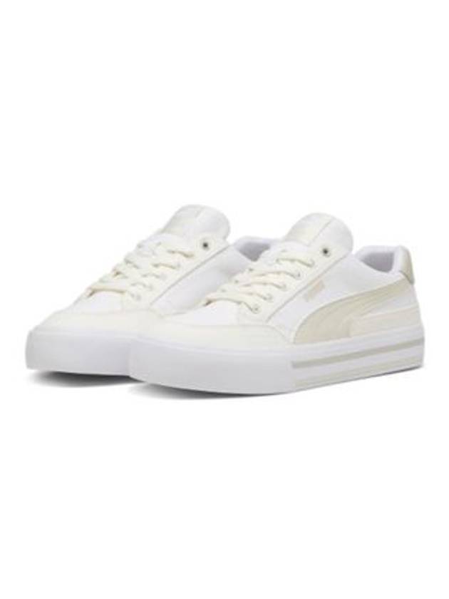 Court Classic Vulc FS Low Top Sneakers White Beige - PUMA - BALAAN 3