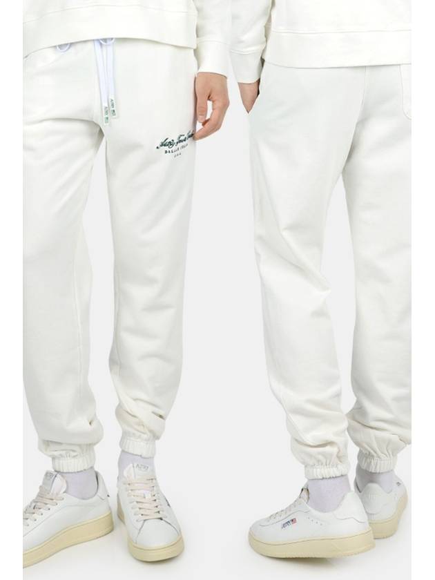 Men's Tennis Club Training Jogger Track Pants White - AUTRY - BALAAN 3