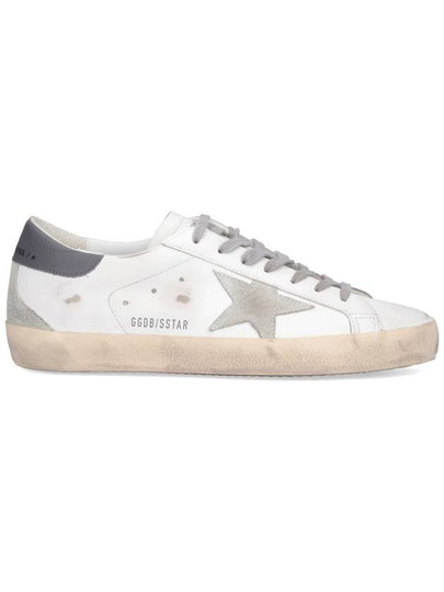 Superstar Grey Tab Low Top Sneakers White - GOLDEN GOOSE - BALAAN 2