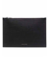 Signature Logo Clutch Bag Black - ALEXANDER MCQUEEN - BALAAN.