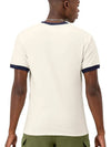 Men's Short Sleeve T-Shirt GT20H Ringer Tee Cream Ivory - CHAMPION - BALAAN 2