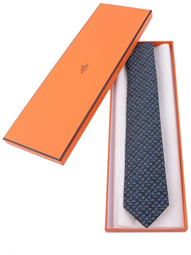 H Motion Tie Marine - HERMES - BALAAN 3