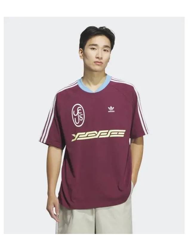 Blueslike Team Jersey Short Sleeve T-Shirt Victory Crimson - ADIDAS - BALAAN 2