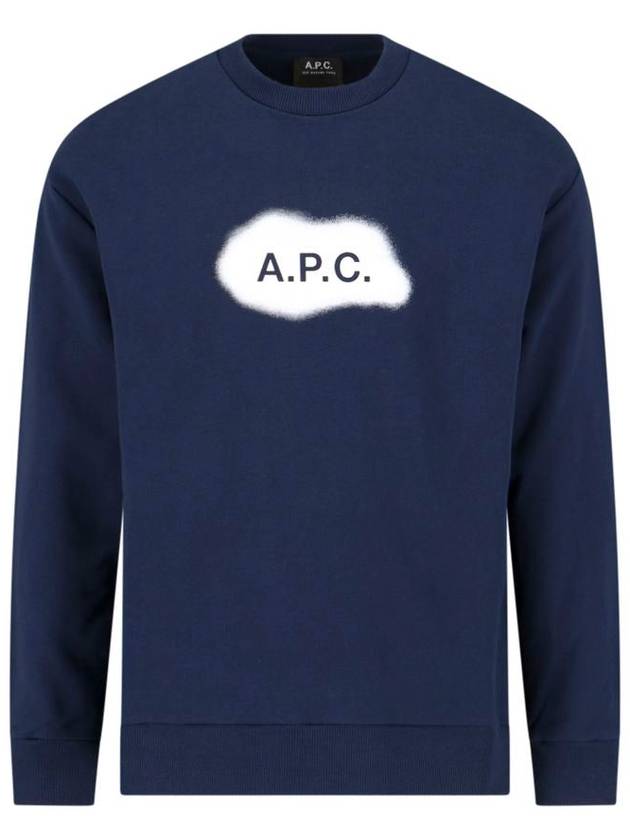 Alastor Logo Sweatshirt Navy - A.P.C. - BALAAN 2