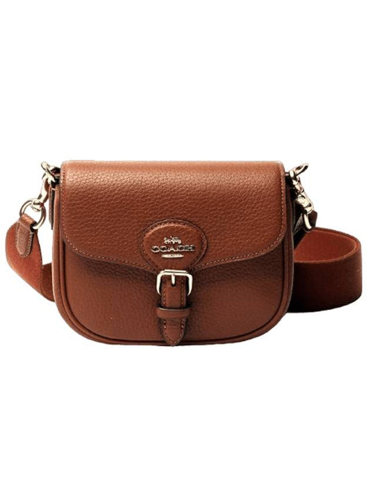 Amelia Small Sandle Cross Bag Redwood - COACH - BALAAN 1