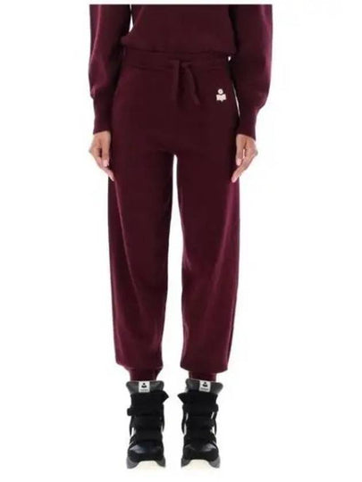 Kira Logo Track Pants Dark Red - ISABEL MARANT - BALAAN 2