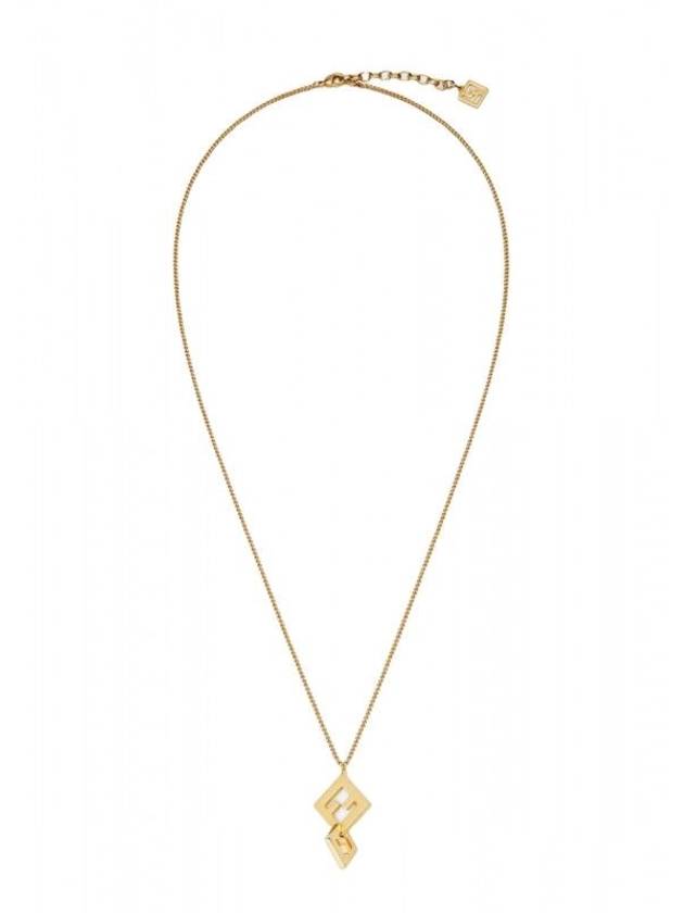 Forever Metal Necklace Gold - FENDI - BALAAN 1