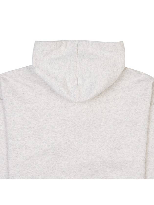 Mansel Logo Cotton Hoodie Ecru - ISABEL MARANT - BALAAN 9