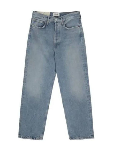 A Goldie Cropped Denim Pants Blue - AGOLDE - BALAAN 1