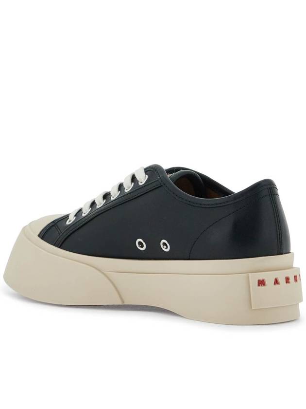 Pablo Lace-Up Low Top Sneakers Black - MARNI - BALAAN 4