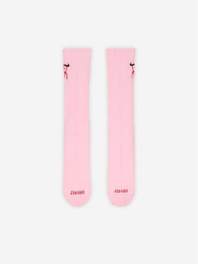 Everyday Plus Cushioned Crew Socks Pink - NIKE - BALAAN 2