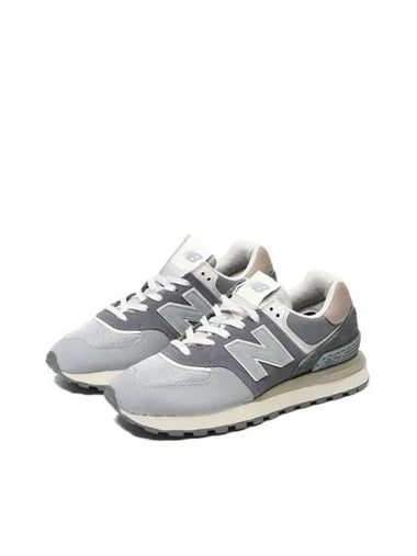 574 Legacy Low Top Sneakers Grey - NEW BALANCE - BALAAN 1