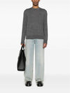 Basil Jumper Wool Knit Top Fade Black - ISABEL MARANT - BALAAN 5