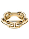 Regate scarf ring gold - HERMES - BALAAN.